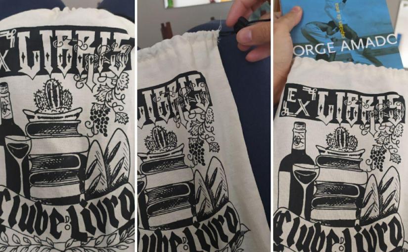 Criando a estampa da bolsa para guardar e transportar&nbsp;livros