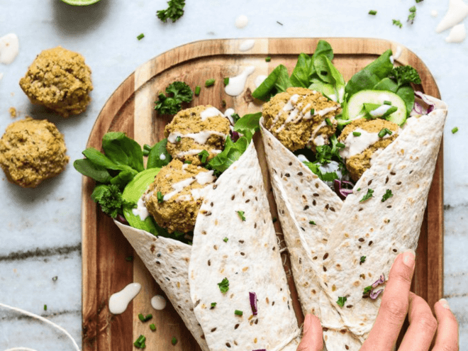 Ultimate-Baked-Falafel-Wraps-with-Citrus-Tahini-Dressing